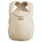 Momcozy WeeSnug front view showing secure newborn hold for close bonding
