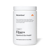 Momentous Fiber+ front packaging showing clean label and serving info