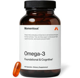 Momentous front packaging showing product and potency for easy identification