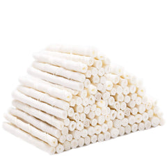 MON2SUN front packaging showing 25.4 oz bag and 5-inch twists for small dogs - clear product ID