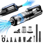 MONOZEL front view showing compact handheld design and LED light for easier cleaning