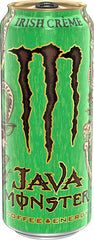 Monster Java Monster Irish Crème nutrition label and ingredients for informed choice