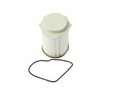 Mopar fuel filters installed in engine bay demonstrating direct-fit ease