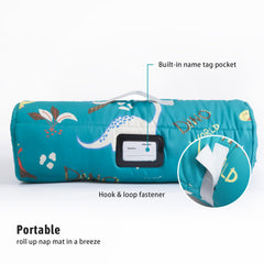 MORAIS nap mat close-up of padding texture, highlights soft supportive comfort