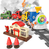MORECOLL front packaging showing full train set and benefits