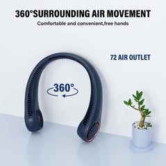 Morelax neck fan close texture shot highlighting soft materials for comfort