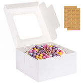 Moretoes front view box with window showing product visibility benefit