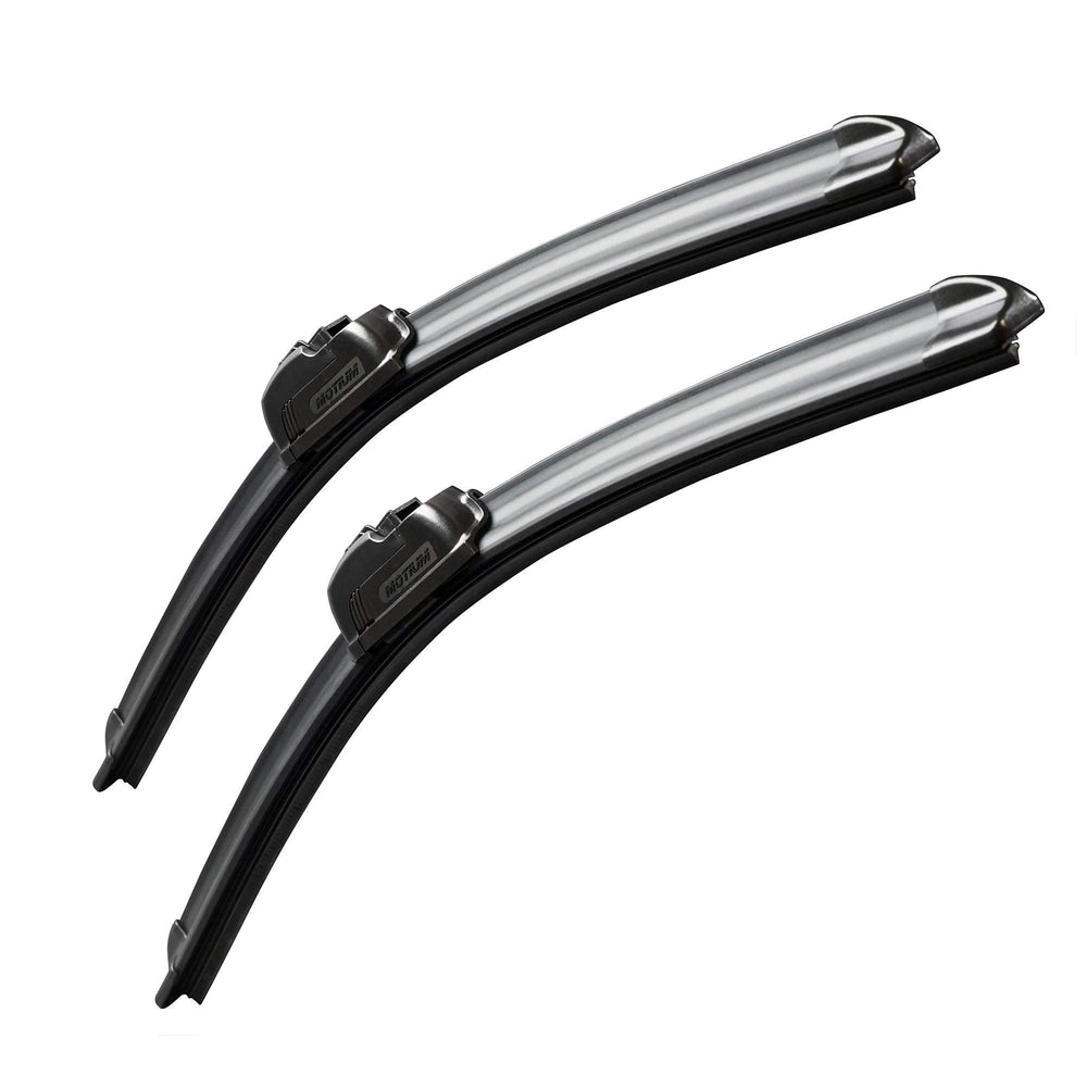MOTIUM front packaging showing the paired 22 inch blades and features benefit of easy selection