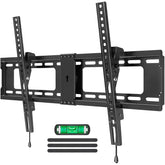 MOUNTUP front view of mounted TV showing slim close-to-wall benefit