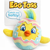 Move2Play egg toss front view showing colorful shell and ready-to-play benefit