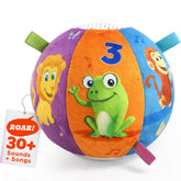 Move2Play front packaging showing ball and features, brand encourages immediate play