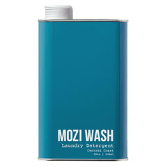 Mozi Wash front bottle showing Central Coast scent and clean benefit