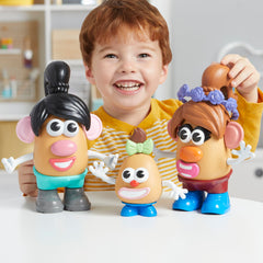Mr. Potato Head tater tush storage compartment open for easy cleanup