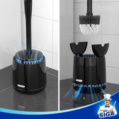 MR.SIGA dense polypropylene bristles close-up, effective stain removal benefit