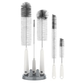 MR.SIGA front view showing brush set and storage holder for tidy drying