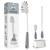 MR.SIGA front packaging showing full brush cleaning set and organized holder for easy storage