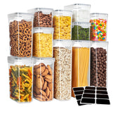 MR.SIGA front view of sealed container set showing organized pantry benefit