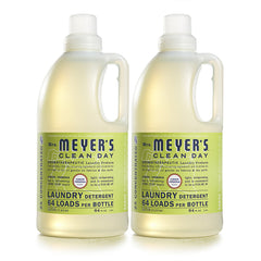 Mrs. MEYER'S front packaging showing full two-pack and clear branding benefit: recognizable shelf presence