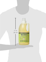 Mrs. MEYER'S detergent texture splash detail conveying cleaning power and gentle formulation