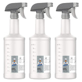 MR.SIGA three-pack front view showing durable bottles and triggers for reliable cleaning