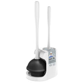 MR.SIGA front view of 2-in-1 combo showing neat storage and compact design for tidy bathrooms