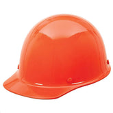 MSA Skullgard front view showing orange cap for visible site safety