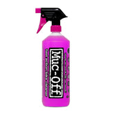 Muc-Off front bottle showing label and fast cleaning benefit