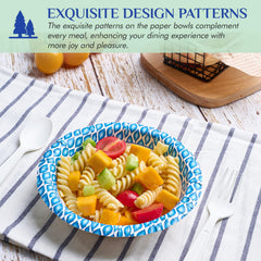 MUCHII stacked bowls top view demonstrating compact storage and convenience