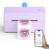 MUNBYN front view showing compact printer for fast shipping labels