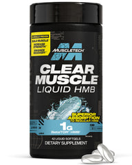 MuscleTech Clear Muscle front packaging showing bottle and product branding for quick recognition