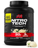 MuscleTech Nitro-Tech front packaging showing product and flavor benefit