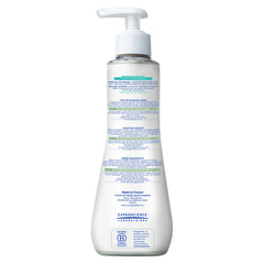 Mustela open tube texture demonstrating fast absorption benefit