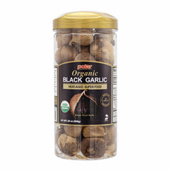 MW Polar front packaging showing organic black garlic, highlights ready-to-eat convenience