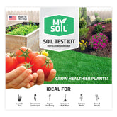 My Soil front of kit showing packaging and brand, quick identification benefit