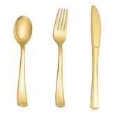 N9R gold cutlery box front showing elegant packaging and quick setup benefit