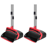 nacena full broom and dustpan set front view showing kit and storage benefit
