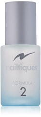 Nailtiques Formula 2 front bottle showing branding and size, highlights strength benefit