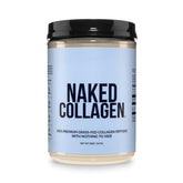 NAKED front label showing product name and certifications, reassuring purity