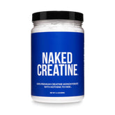 NAKED front packaging showing 500g tub and clean label benefit