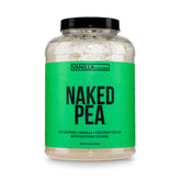 NAKED front packaging showing clean vanilla pea protein benefits