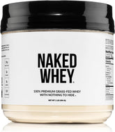 NAKED front label showing single-ingredient clarity and clean packaging benefit