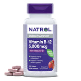 Natrol front packaging showing bottle and 200-tablet supply benefit