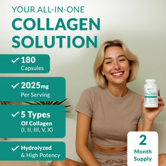 natural elements back label closeup listing collagen types and ingredient info