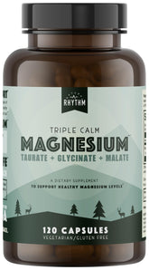 Natural Rhythm front label showing product name and benefits
