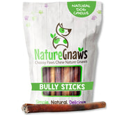 Nature Gnaws front packaging bag showing product and benefits