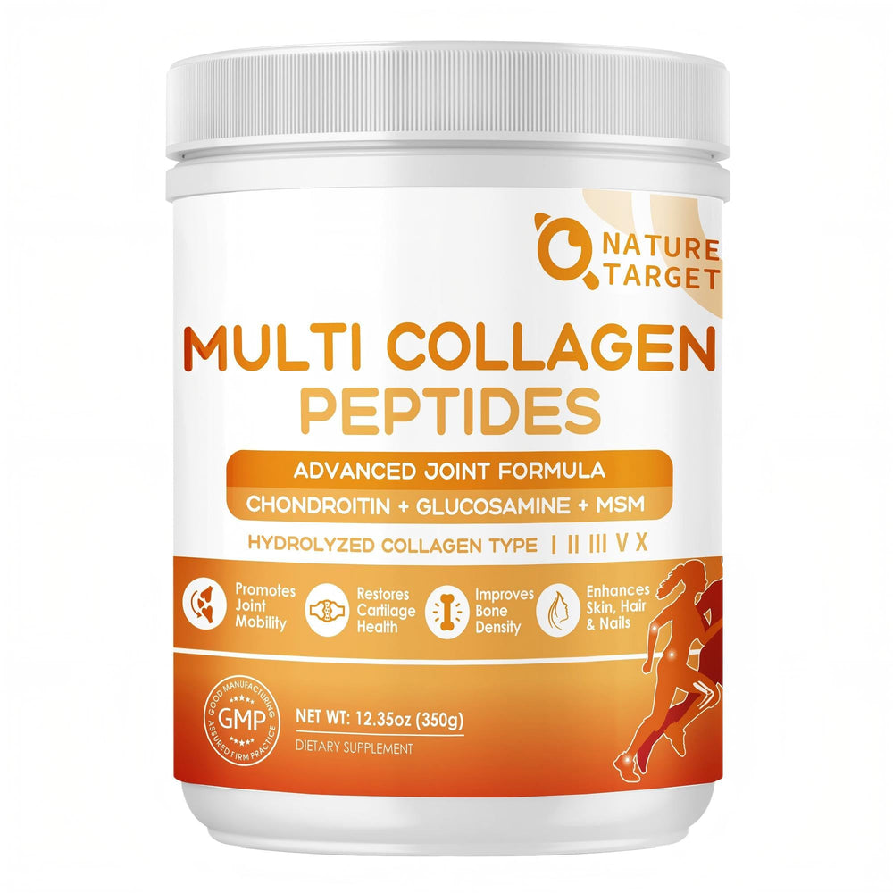 NATURE TARGET front packaging showing label and 35 servings benefit