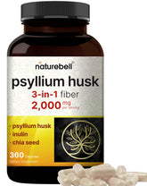 NatureBell front packaging showing 360 capsule bottle and product name benefits