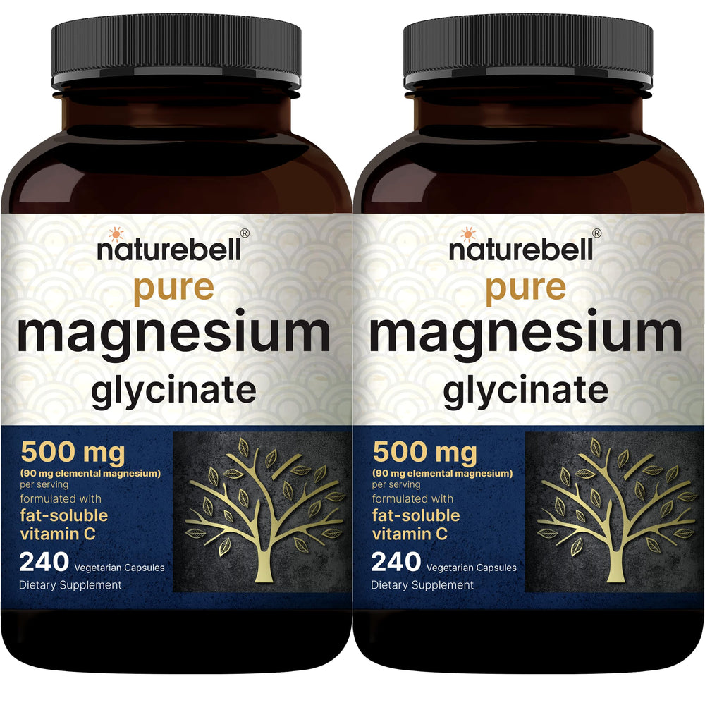 NatureBell front packaging showing two-bottle supply and product benefits