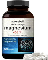 NatureBell front bottle shot showing label and 270 capsule supply for convenient use