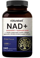 NatureBell bottle front packaging showing supplement benefits